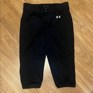 Under Armour Black softball pants Pants like new. Size small